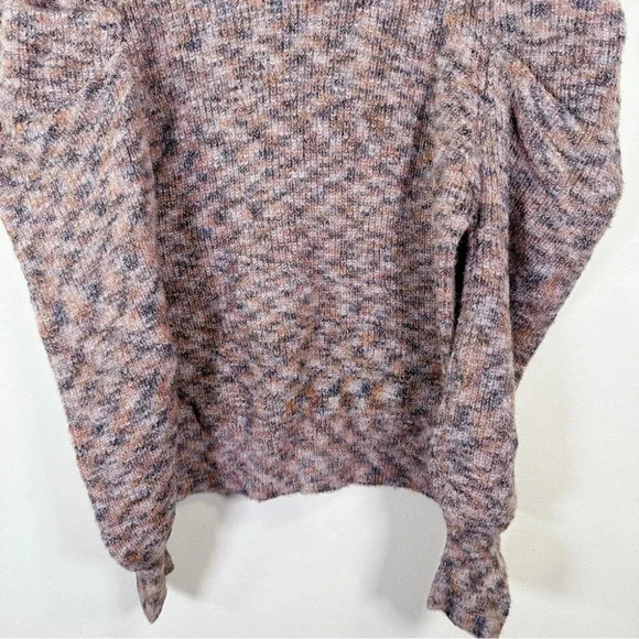 Unbranded Crewneck  Puff Sleeve Space Dye Sweater - Picture 7 of 16